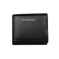 Tommy Hilfiger Herren Portemonnaie Schwarz AM0AM10982_NERO_BDS, Größe UNI