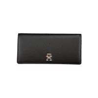 Tommy Hilfiger Damen Portemonnaie Schwarz AW0AW14638_NERO_BDS, Größe UNI