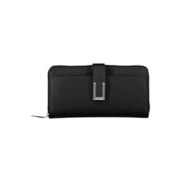 Calvin Klein Damen Portemonnaie Schwarz K60K610487_NERO_BAX, Größe UNI