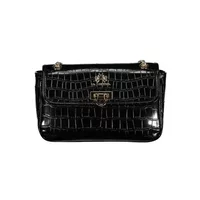 LA MARTINA Damen Umhängetasche Schwarz LMBA01028P_NERO_BLACK, Größe UNI