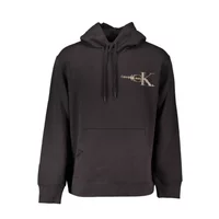 Calvin Klein Herren Langarm-Sweatshirt Schwarz J30J322524_NERO_BEH, Größe XL