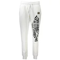 Cavalli Class Damen Hose Weiß QXT23A-CF062_BIANCO_00053, Größe S