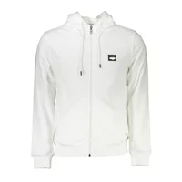 Cavalli Class Herren Langarm-Sweatshirt Weiß QXT65C-CF062_BIANCO_00053, Größe 2XL