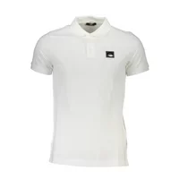 Cavalli Class Herren Kurzarm-Poloshirt Weiß QXT64B-KB010_BIANCO_00053, Größe M