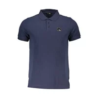 Cavalli Class Herren Kurzarm-Poloshirt Blau QXT64B-KB010_BLU_04926, Größe M