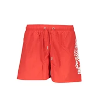 Cavalli Class Herren Badehose Rot QXH01Q-SB053_ROSSO_02000, Größe S
