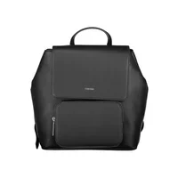Calvin Klein Damen Rucksack Schwarz K60K610742_NERO_BAX, Größe UNI