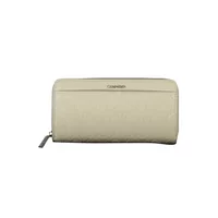 Calvin Klein Damen Portemonnaie Beige K60K610973_BEIGE_PEA, Größe UNI