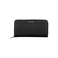 Calvin Klein Damen Portemonnaie Schwarz K60K610949_NERO_BAX, Größe UNI