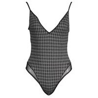 Karl Lagerfeld Beachwear Damen BADEANZUG Schwarz KL20WOP06_043A0F1_NEROBLACK, Größe XS