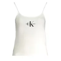 Calvin Klein Nachhaltiges Tanktop mit Rundhals und Logo, Größe XS