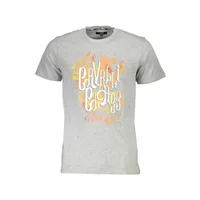 PlanetDeluxe 14% Rabatt auf Cavalli Class Kurzarmshirt mit Logo in Grau Größe M