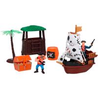 Keyly Toys lekset Piratskepp - 7 delar