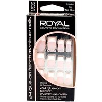 Royal Konstgjorda naglar Petal Pink 24 st