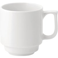 Utopia Pure White Stacking Mugs 280ml (Pack of 36)