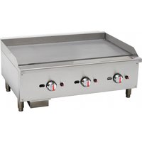 Chefsrange EGG36S - 36 Gas Griddle - Smooth Plate
