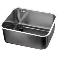 Combisteel AISI 304 Sink with Overflow - 200 mm Height