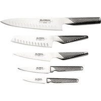 Global 5-Piece Knife Set with Block G-525/NB