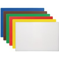 Hygiplas High Density Antibacterial Chopping Board Set 450x305x12mm (6 pack)