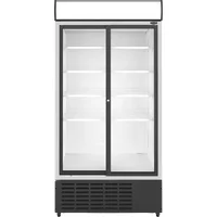 Sterling Pro Green SPD20SL Sliding Double Door Upright Display Chiller 832 Litres