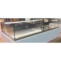 Chocolate Refrigerated Display For Chocolate With Slide Out Drawers 1455w