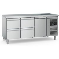 700 REFRIGERATED COUNTER 1 DOOR AND 4 DRAWERS WITH ADJUSTABLE FEET