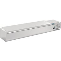 Polar G-Series Countertop Prep Fridge with Lid 8x 1/4GN
