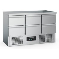 REFRIGERATED COUNTER 6 DRAWERS