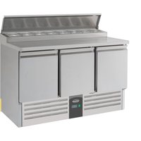 Combisteel 3 Door Salad Prep Counter Unit