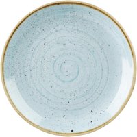 Churchill Stonecast Round Coupe Plate Duck Egg Blue 295mm (12 Pack)