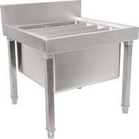 Vogue Stainless Steel Mop Sink