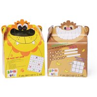 Crafti's Kids Bizzi Boxes Assorted Zoo Lion and Monkey (200 pack)