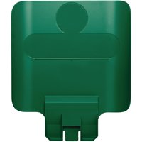 Rubbermaid Slim Jim Recycling Station Billboard Green