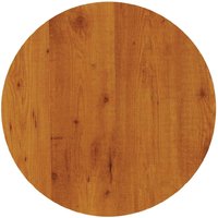 Werzalit Pre-drilled Round Table Top Pine 700mm