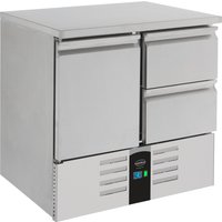 Combisteel Energy Line 1-Door 2-Drawer Counter with Evaporator - 257 L