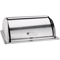 Essentials Buffet GN Roll Top Lid GN 1/1 Chrome Nickel Steel