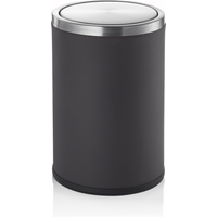 Was Germany Waste Bin Dark Brown Stainless Steel 9 Ltr