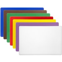 Hygiplas Low Density Chopping Boards Set 450x300x20mm (Pack of 7)