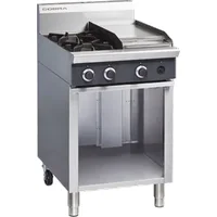 Cobra C6C - 600mm Two Burner / Griddle Gas Cooktop NAT