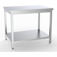 Combisteel 600 Worktable with Bottom Shelf - 1000 mm