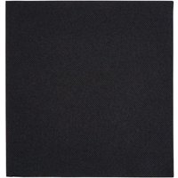 Fiesta Recyclable Premium Tablin Dinner Napkin Black 40x40cm Airlaid 1/4 Fold (500 Pack)