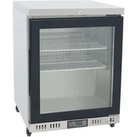 Atosa MBC24G Single Glass Door Undercounter Fridge, 145 Litres