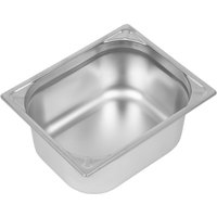 Vogue Heavy Duty Stainless Steel 1/2 Gastronorm Tray 150mm