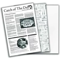 Daily Catch Paper 10'' X 17'' X 500