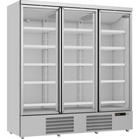 CombiSteel 3 Door Glass Display Fridge JDE1530R