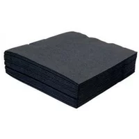 Dinner Napkin Black 40/2 8 Fold X 2000