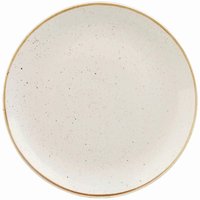 Churchill Stonecast Round Coupe Plate Barley White 200mm (12 Pack)