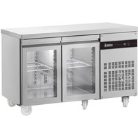 INOMAK 274L Double Glass Door Counter Refrigerator PN99CR-HC