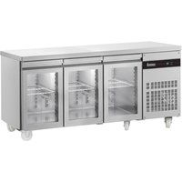 INOMAK 429L Triple Glass Door Counter Refrigerator PN999CR-HC