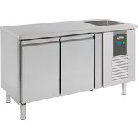 CombiSteel Counter Sink 700 Refrigerator 2 Door Standard Line
